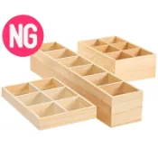 六格收納木盒 8.3折 NG品出清 福利品 精油盒 蠟筆盒 收納盒 筆筒 筆架 多肉盆栽 分隔收納 辦公事務 居家收納
