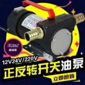 源創優品 【可開發票】限時優惠 正反轉電動油泵12V24V220V直流加油泵自吸泵手動抽油泵柴油抽油機