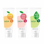 【Kracie 葵緹亞】naive娜艾菩植物性洗面乳120g(桃葉/柚子/茶葉)