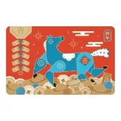 【Easycard 悠遊卡】代銷 台灣風情2026新年快樂SUPERCARD悠遊卡