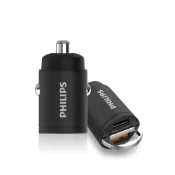 (店+)【Philips 飛利浦】30W迷你車充 Type-C車充 PD車充 QC車充 USB 鋁合金車充 點煙器 DLP3520C