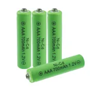 1.2V AAA 600MAH 四號 充電電池 4號電池 一排四顆