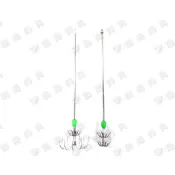 臨海釣具 24H營業 特價/野猿活餌鉤 元徑2.5mm/總長22CM 軟絲鉤 花枝鉤 透抽鉤 野猿仕掛