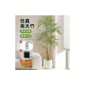 (店+)仿真南天竹 宅配 仿真植物 室內大型仿生綠植擺件 客廳裝飾樹 落地盆栽 高端輕奢客廳假植物 仿真大型盆栽