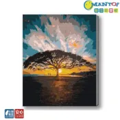 (店+)【Manto】生命樹-台灣製DIY數字油畫|超取專用大小