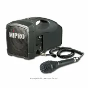 悅適影音教學導覽用品 ＊來電最低價＊MA-101C MIPRO 45W肩揹手提有線擴音機 充電4小時使用10小時/隨附MIPRO MM-107演唱級麥克風