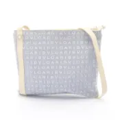 【DOKODEMO】【二手】寶格麗 (Bulgari) BVLGARI Logomania 淺藍色帆布皮革 Logomania 女士單肩包