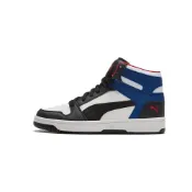 (店+)【PUMA】369573-18 彪馬 Rebound Layup 圓頭舒適 減震防滑耐磨輕便 高幫 籃球鞋 男女同款 黑紅