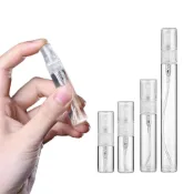 (店+)【咪咪購物】香水分裝瓶 酒精噴霧瓶 玻璃分裝瓶 10ml香水瓶 分裝瓶 小玻璃瓶 小噴瓶 迷你玻璃瓶 玻璃按壓瓶 噴霧瓶 隨身噴霧