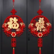 【過年喬遷裝飾】新年春節布置 中國福字掛件 客廳裝飾品 新居掛飾 門口掛飾 大門裝飾 招財吊飾