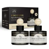 COCODOR 車用擴香禮盒組 130ml/2入組 蜜梨小蒼蘭
