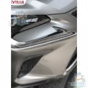 適用於LEXUS改裝大燈裝飾條配件 凌志 NX200 NX300h CT200H燈眉亮條『小叮噹車品』