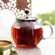 全新 美國 星巴克 Assam Bodum 玻璃泡茶壺 玻璃壺 茶葉 1公升 4-cup Starbucks