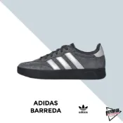 ADIDAS BARREDA 深灰 高級感 麂皮 黑底 德訓鞋 板鞋 愛迪達 KH6999【彼得潘】