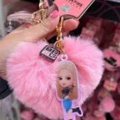 ⭐韓國代購正版⭐官方正版blackpink粉墨BPTG應援棒黑粉錘毛絨手機掛飾鑰匙扣周邊