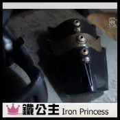 ▼鐵公主騎士部品▼URBAN SOUL 真皮 皮革帽沿 帽簷 銅釦 植鞣皮革 山車帽 單色壓印款 安全帽 三扣點通用