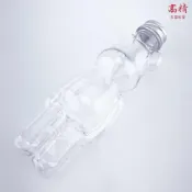 (店+)【Kao jing 高精】暴力熊飲料瓶 冷泡茶瓶 胖胖瓶 塑膠瓶 飲料瓶 奶茶瓶 寶特瓶 寬口瓶 礦泉水瓶 圓柱瓶 外帶瓶 網美瓶