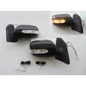 大禾自動車 電動折疊 LED 方向燈 後視鏡 7P 未烤漆 適用 TOYOTA ALTIS COROLLA 01-07年