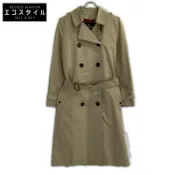 【DOKODEMO】Aquascutum 1253521-81 米色襯裡風衣 6F [二手]