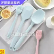 協貿國際日用品生活5館 硅膠刮刀烘焙工具耐高溫一體式攪拌刮板蛋糕奶油抹刀牛軋糖鏟子