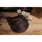 P&J捷寶騎士部品  URBAN SOUL 植鞣真皮帽簷 復古 騎士 風格 手工 皮革 真皮 帽沿(迷彩)