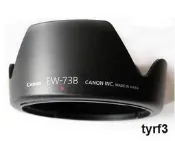 植絨款EW-73B遮光罩 適用於佳能700D/650D/600D/18-135鏡頭蓮花罩