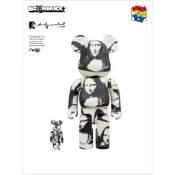 ArtLife @ MEDICOM Be@rbrick Mona Lisa 100％ & 400 安迪沃荷 蒙娜麗莎