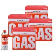 【Iwatani 岩谷】日本原裝瓦斯罐250g 四組共12入(CB-250-OR-04)