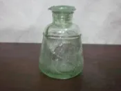 【臺灣早期日治玻璃醬油罐】未使用  庫521