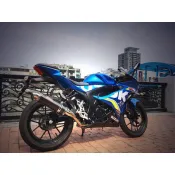 誠一機研 WRRP GSX-R-S150碳纖維排氣管 靜音88分貝 SUZUKI 擋車 鈴木 gsx r 150 小阿魯