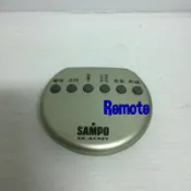 SAMPO,聲寶,大廈扇,原廠搖控器,remote,二手物品,SK-AC40Y,電扇,負離子,