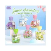 (店+)【SANRIO 三麗鷗】三麗鷗 x 森寶 AREAX磚區 花戀精靈 香水瓶造型  拼裝積木-KITTY美樂蒂布丁狗大耳狗帕恰狗庫洛米-正版