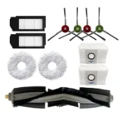千織屋 科沃斯 Deebot X1 TURBO OMNI T10 掃地機器人配件集塵袋過濾器主邊刷拖把布