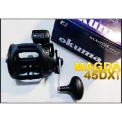 OKUMA MAGDA 美克達 MA 45 DXT ( 30D20D)鼓式捲線器 碼表型~豪福釣具小舖~[Haofoo]