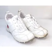 女鞋 氣墊鞋 Zobr路豹純手工製造牛皮厚底休閒鞋  3709 顏色：白色   鞋跟高4.3公分