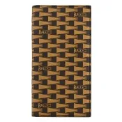 【BALLY】PNT 品牌新款印花對開多卡長夾(咖)