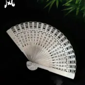 特價扇子金屬扇子雙面開合不鏽鋼磁性摺扇逍遙功夫扇防身國風古風鏤空嚴選