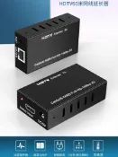 華潤城百貨 {新品上市}hdmi網線延長器60米轉網絡rj45監控音視頻信號放大傳輸器高清1080