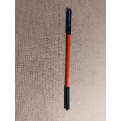258紅黑雙頭退線棒/紅色六角柄