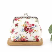 (店+)布藝DIY方形口金包︱手工布藝口金 diy材料包 日式和風燙金 送禮物 送針線 口金 ︱麥手作