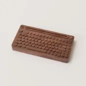 獨木設計UniWoodesign Mini Keyboard造型名片盒/ 胡桃木 eslite誠品