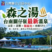 森之湯 脈衝spa親子水樂園 山景溫泉 假日不加價299元 關子嶺泡湯新選擇!豐富設施~
