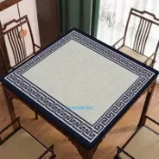 麻將墊 正方形靜音棋牌室大號墊子 打撲克 牌九 加厚耐磨麻將毯 棋牌室隔音正方形防滑麻將桌墊 防噪音耐磨牌桌墊 可定制