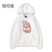 【衛衣長袖】海綿寶寶派大星痞老闆連帽衛衣男女卡通百搭Q版衣服秋冬寬鬆外套