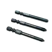 (店+)龍之印 單頭氣動起子頭 長65mm*十字頭#1 #2 #3 單支售 氣動十字棒 日本頂級S3鋼 中崙五金