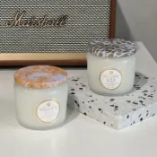 🐻[現貨新品❤️] Voluspa 白屋系列 香氛蠟燭 4.5oz白色玻璃罐 麂皮雪松 布蘭克絨 拉古納 摩洛哥薄荷茶