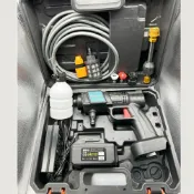 (店+)智玉科技有限公司/鋰電洗車機 JJ(牧田款) 21V B款紅按鍵 3.0AH 單電池 /高壓便攜式洗車槍/多功能大功率充電車載洗車機