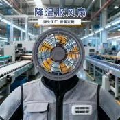 【品質驗證】奧博特高品質降溫空調服抗摔小風扇無刷電機擴散出風源頭生產工廠立扇 桌扇 循環扇 涼風扇 工業扇 壁扇 吊扇