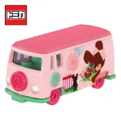 sightme看過來購物城 【日本正版】Dream TOMICA SP 小熊學校 巴士 粉色款 傑琪 大衛 玩具車 多美小汽車 - 959809