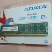 全新  ADATA 威剛DDR3 1333 PC3-10600 2GB桌上型 雙面 記憶體